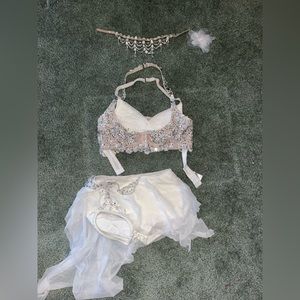 Beautiful White Dance Costume